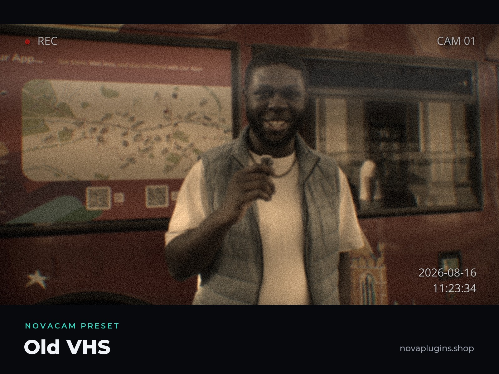 NovaCam Old VHS preset