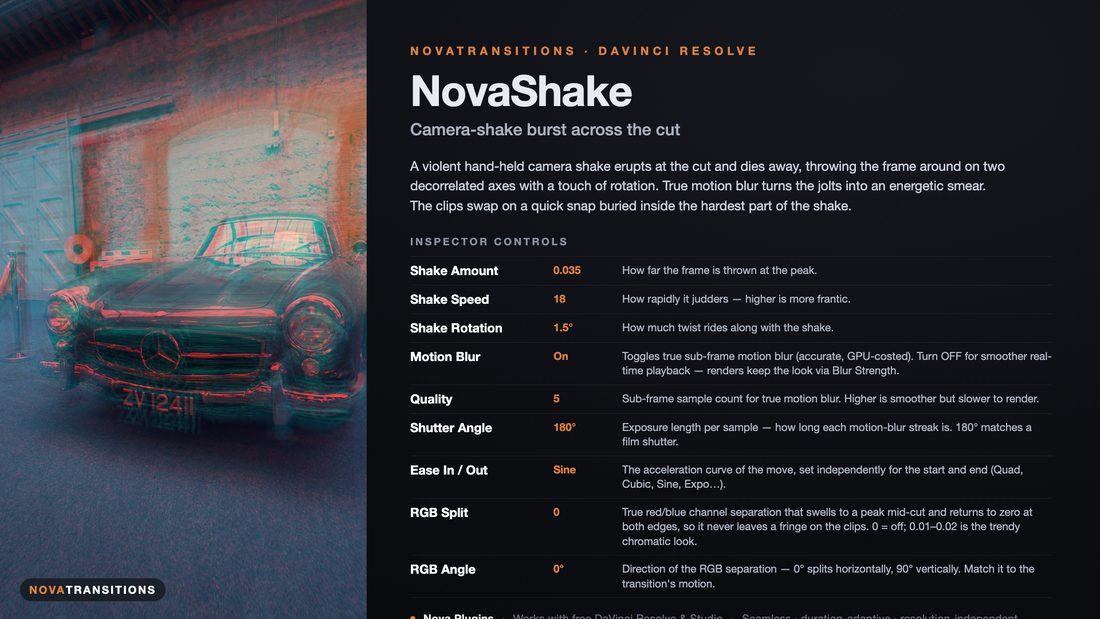 NovaTransitions Shake transition